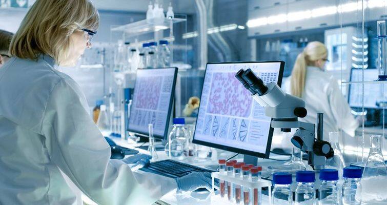 Quality testing in a laboratory